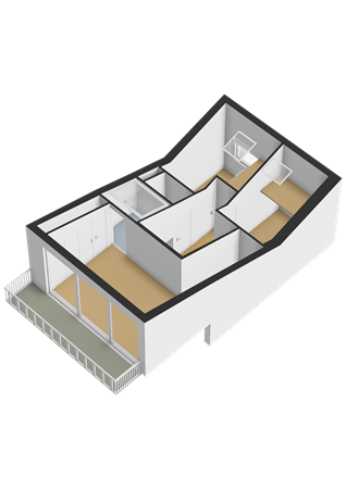 Floorplan - Jan Olphert Vaillantlaan 101, 1086 XZ Amsterdam
